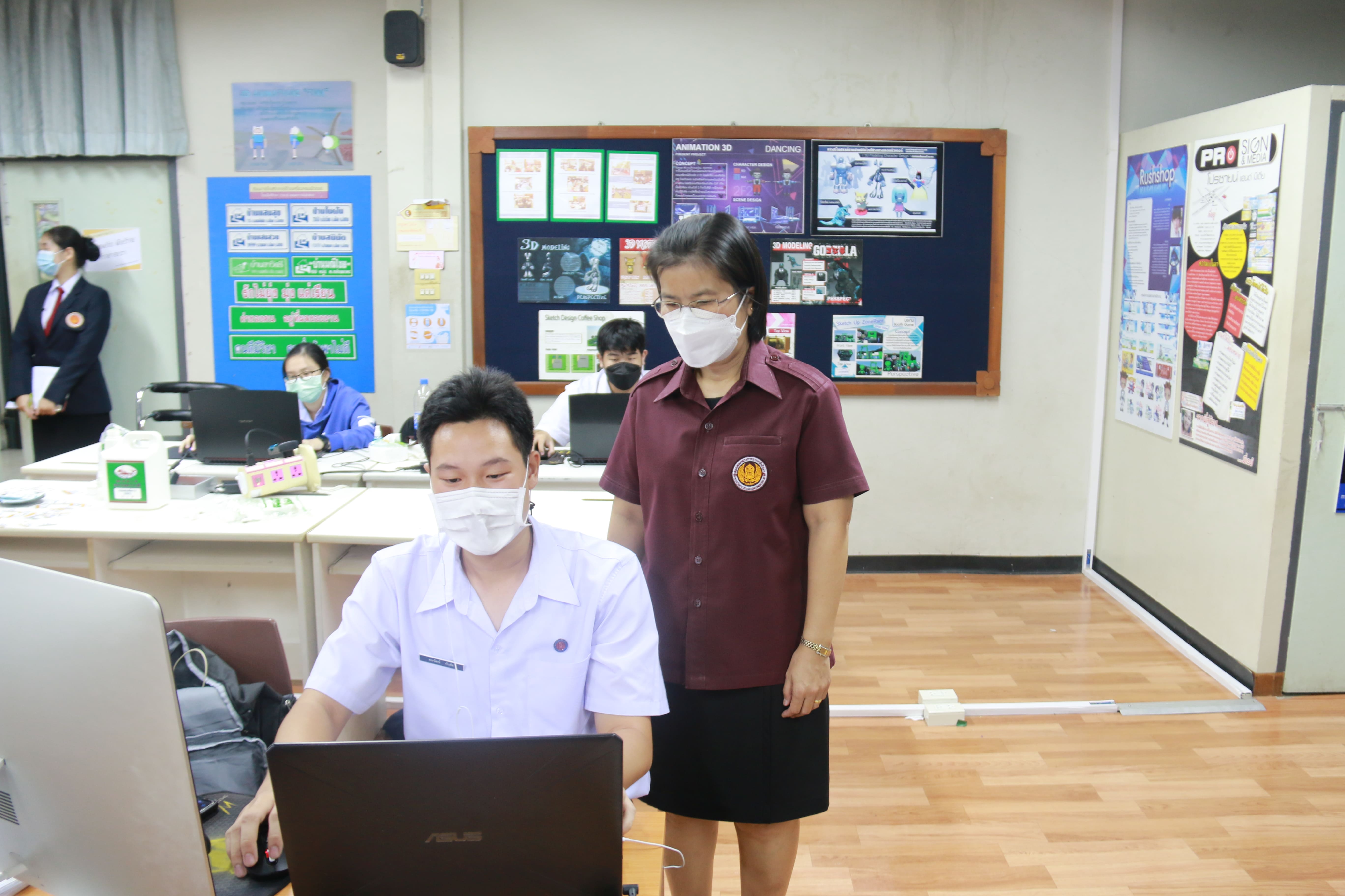 ทักษะการออกแบบอัตลักษณ์ศูนย์บ่มเพาะ ในสถานศึกษา (Cl Design Branding)  ปวส.